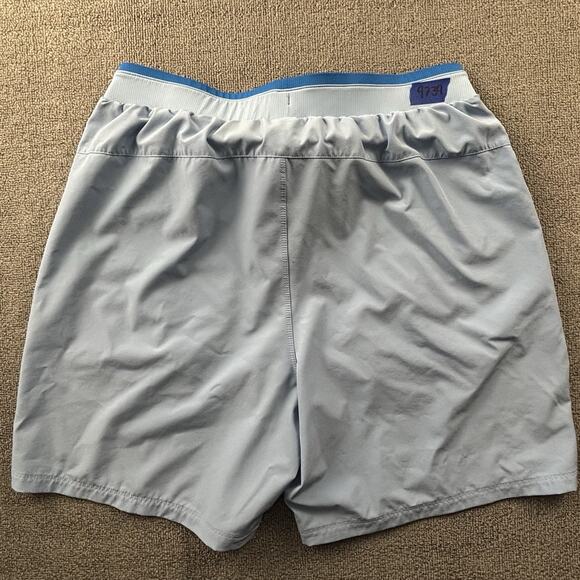 Fabletics Shorts Adult Size Large Blue Active Athleisure Casual Training Men's - Picture 11 of 12